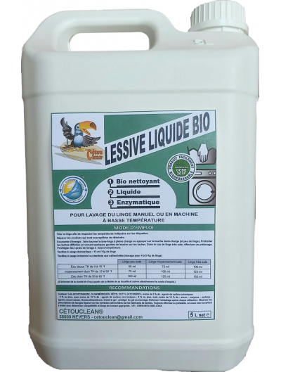 Lessive liquide bio