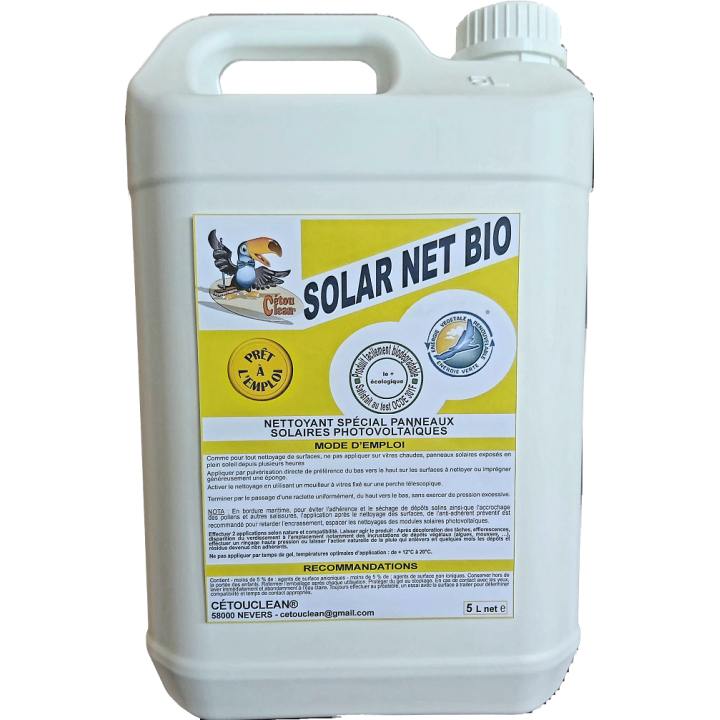 nettoyant panneaux solaire