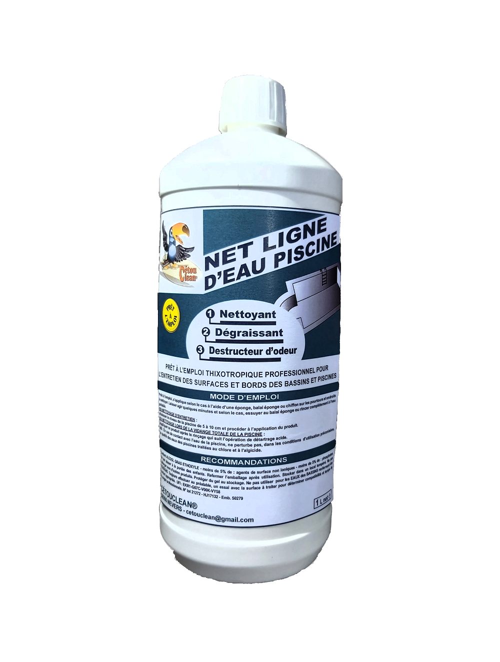 nettoyant ligne d'eau