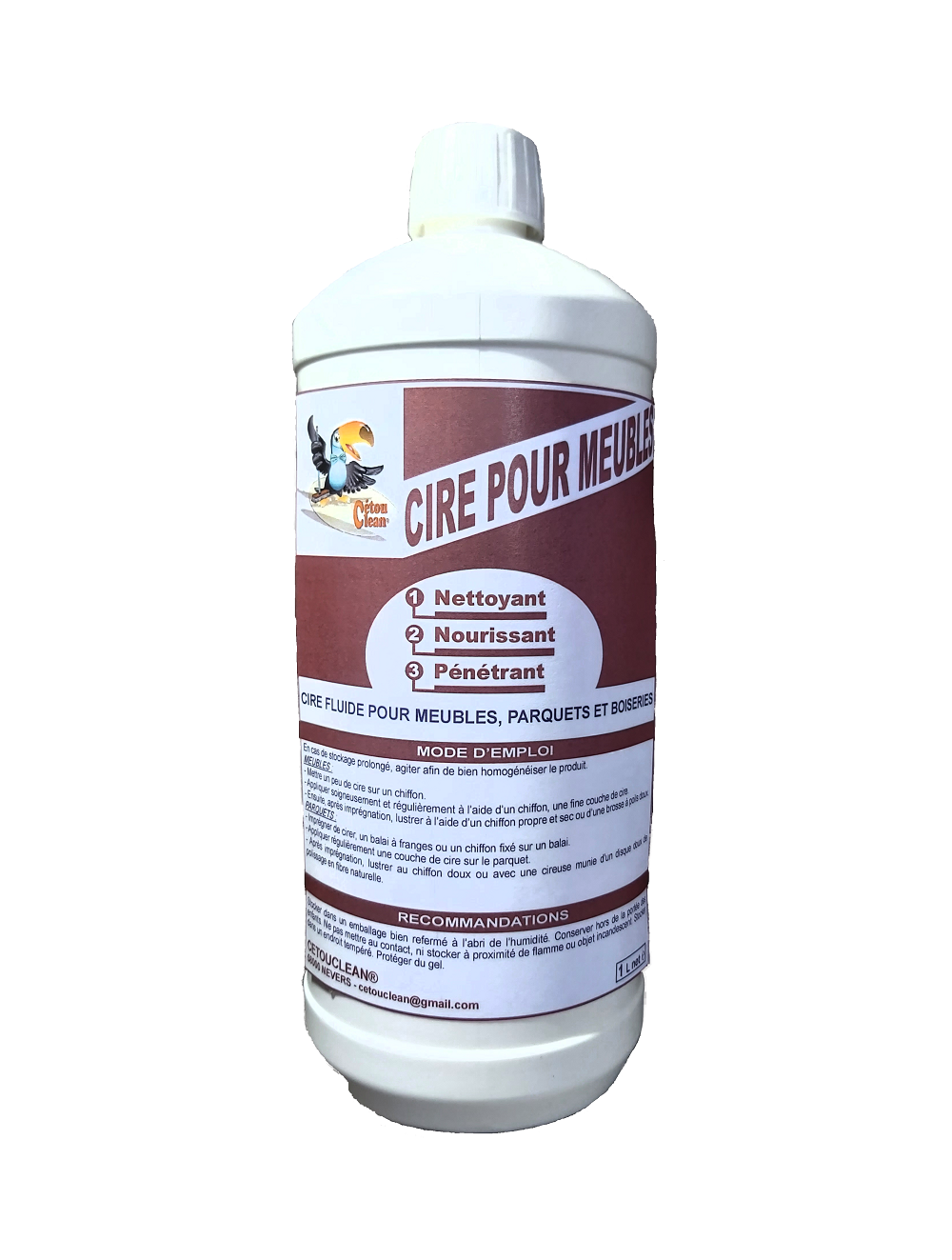 cire liquide pour les meubles