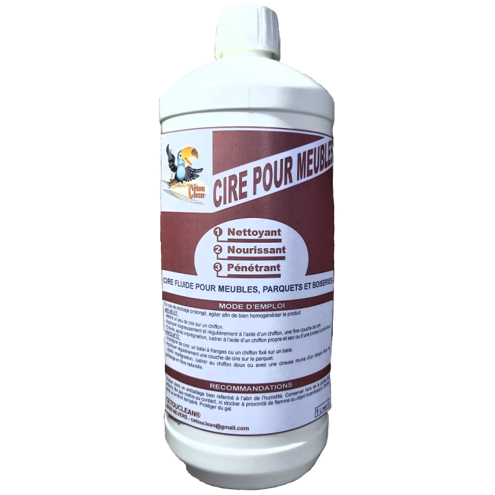 cire liquide pour les meubles