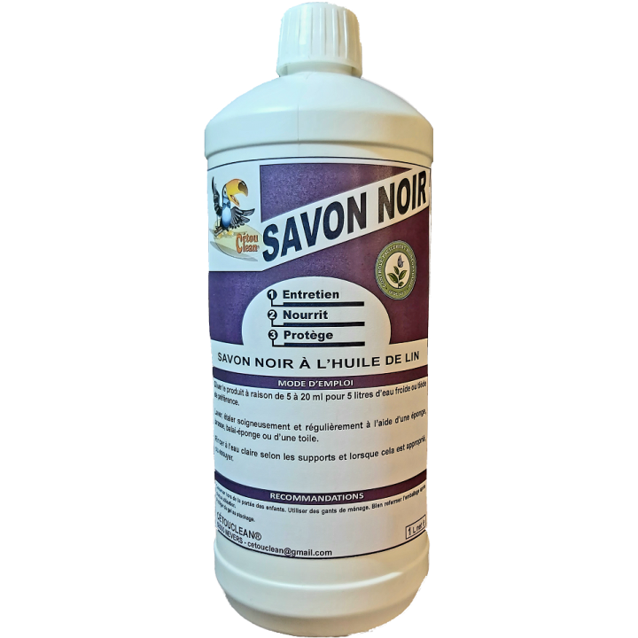 savon noir liquide entretien maison