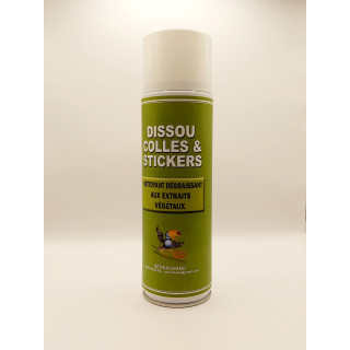 dissous colles et stickers