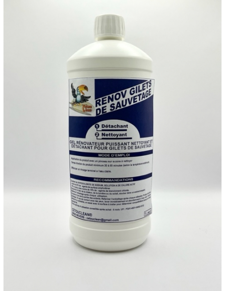 Rénovateur gilets de sauvetage