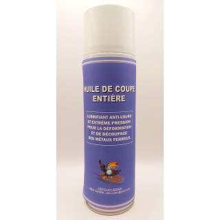 aérosol huile de coupe