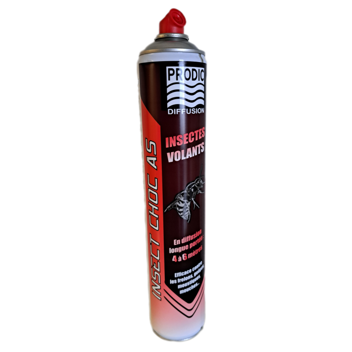 Bombe anti-frelons/guêpes longue portée 6m MAXI FORMAT 750ML