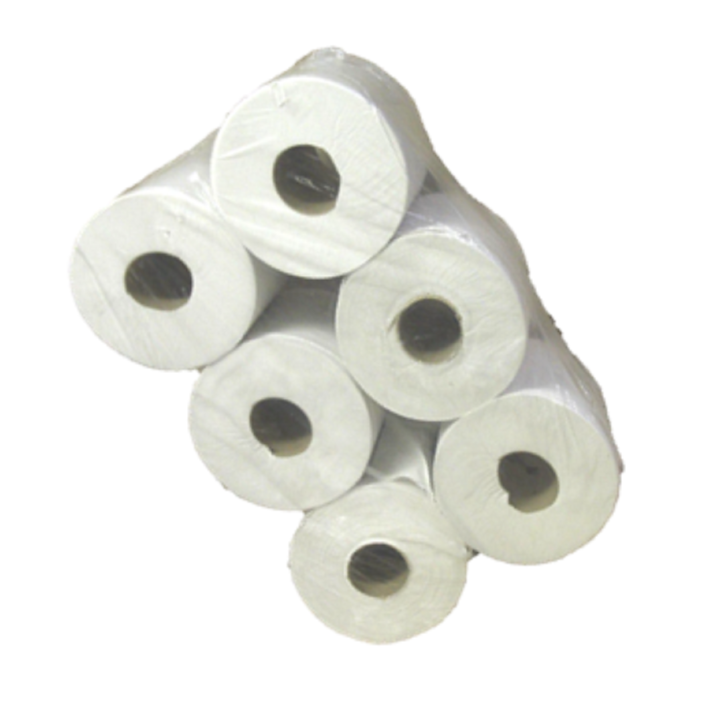Essuie mains ouate blanche lot de 6 bobines